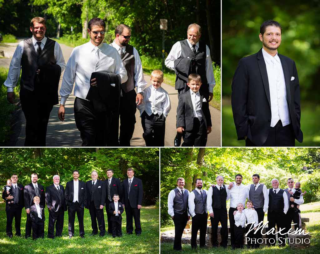 Groom Loveland castle wedding