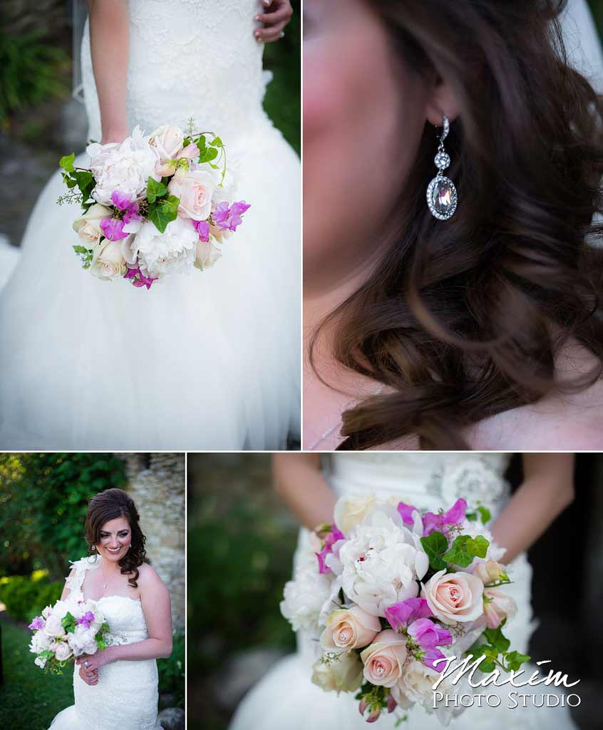 Cincinnati flowers Loveland Castle wedding