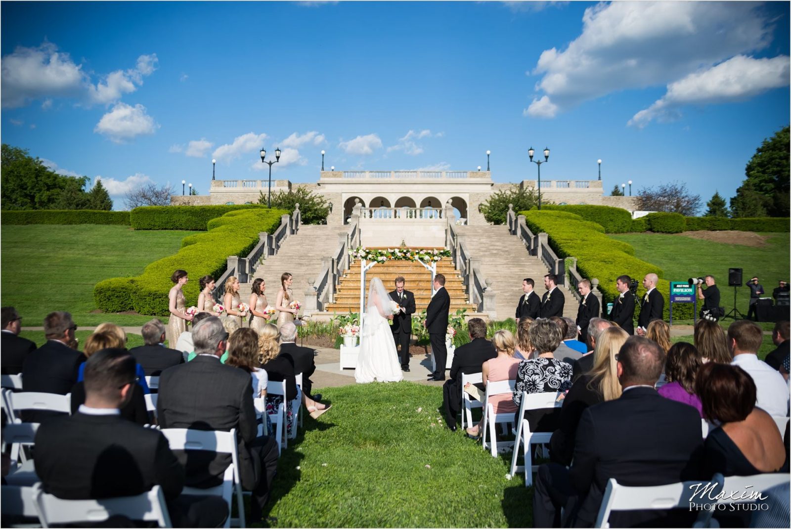 Ault Park Cincinnati Wedding Ceremony