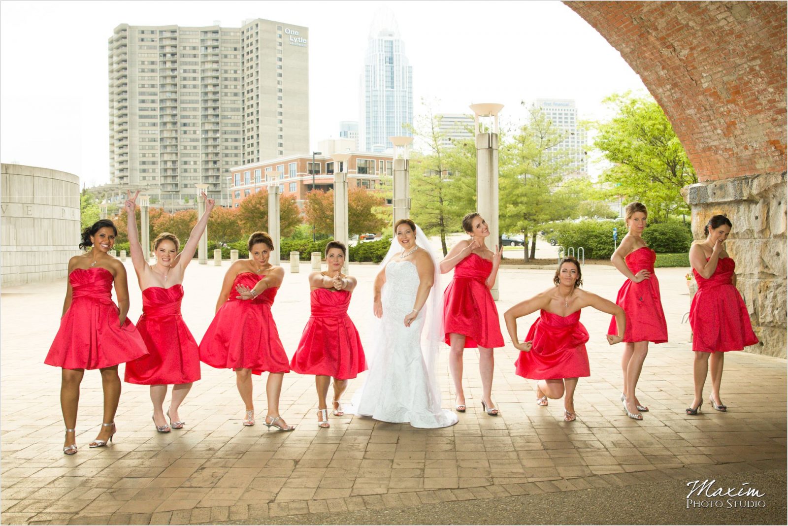 Cooper Creek Event Center Wedding bridesmaids Yeatman's Cove