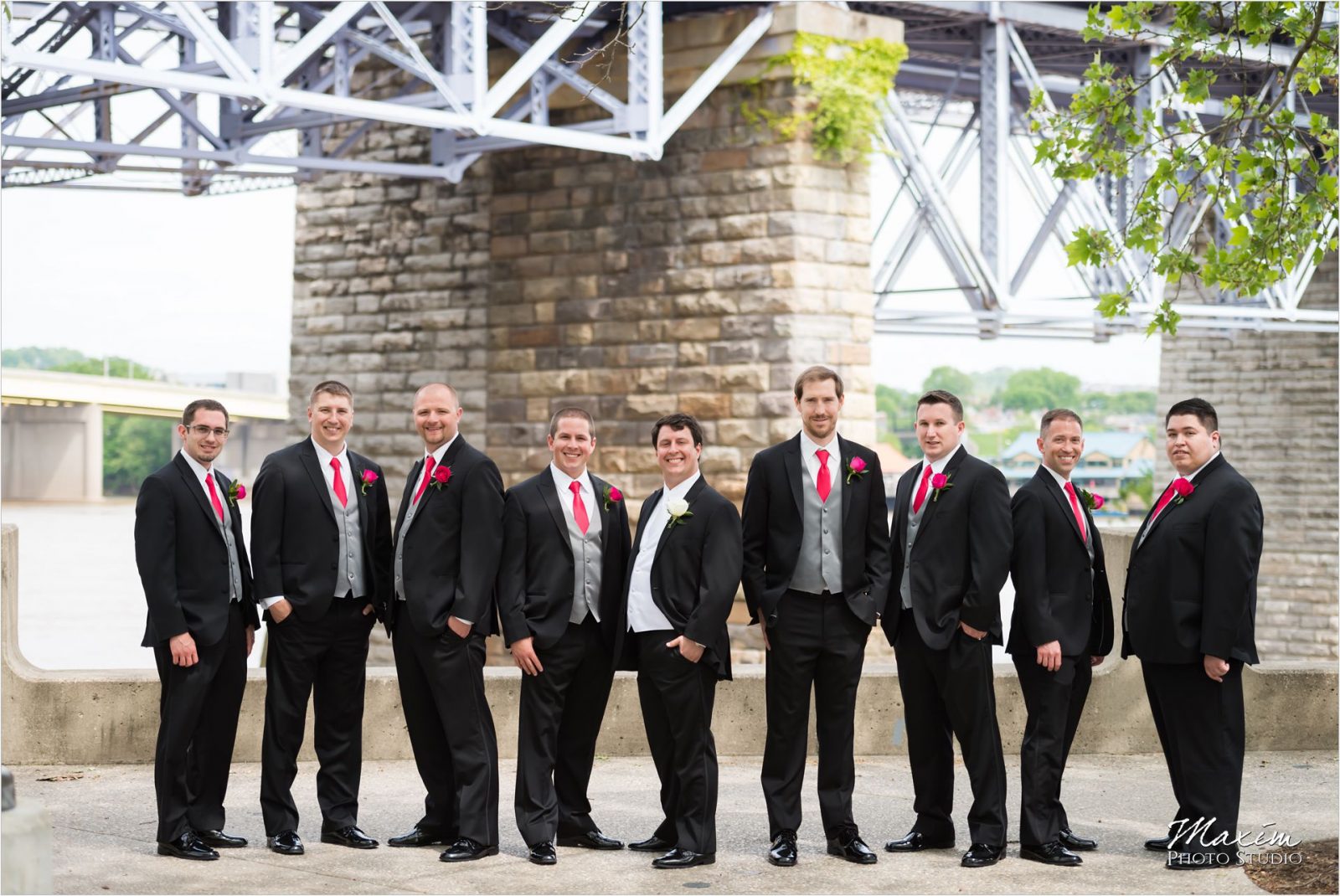 Wedding Groomsmen Yeatman's Cove