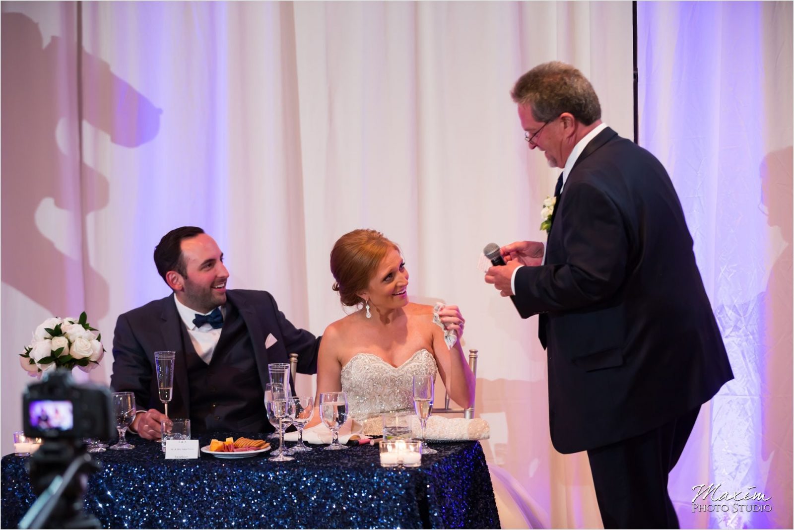 Cincinnati Wedding Photographers The Center Reception