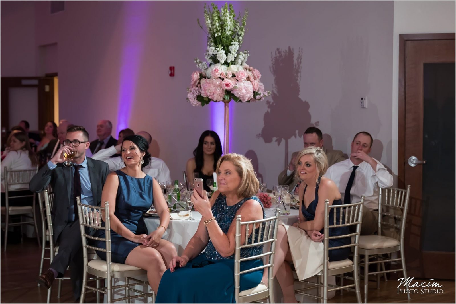 Cincinnati Wedding Photographers The Center Reception