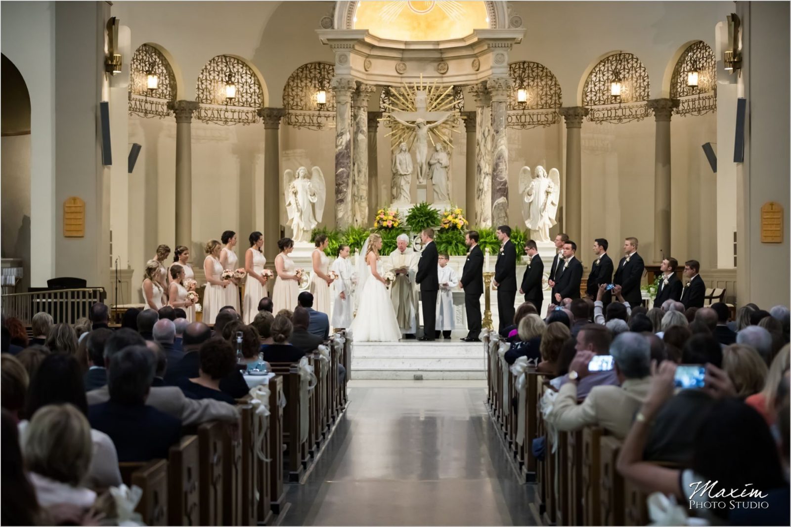 St Martin of Tours Cincinnati Wedding Ceremony