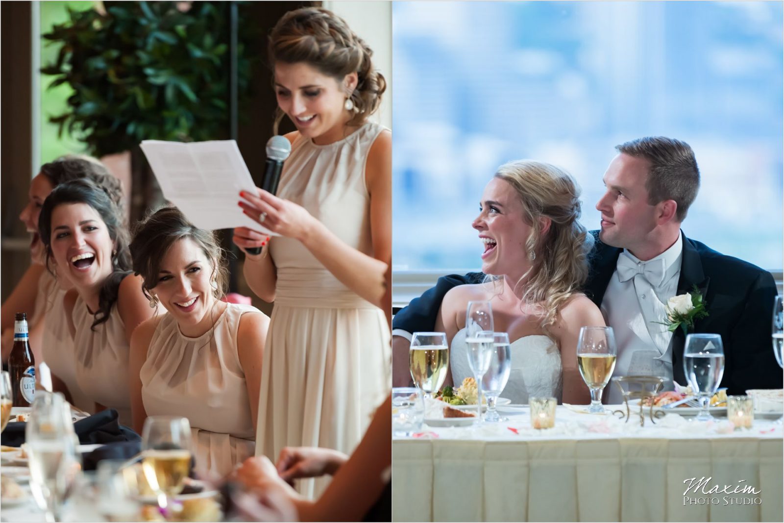 Drees Pavilion Wedding Reception Toasts