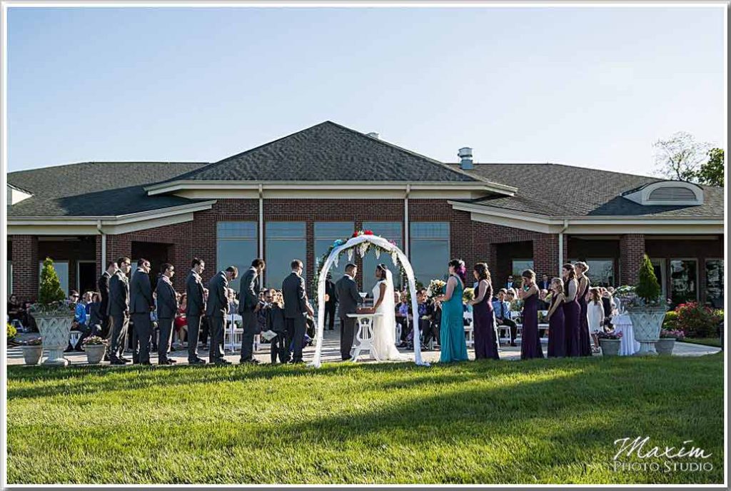 Drees Pavilion Wedding ceremony