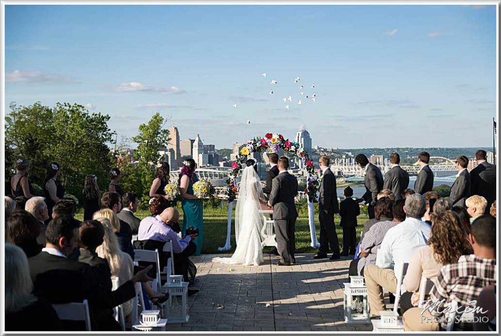 Drees Pavilion Wedding ceremony