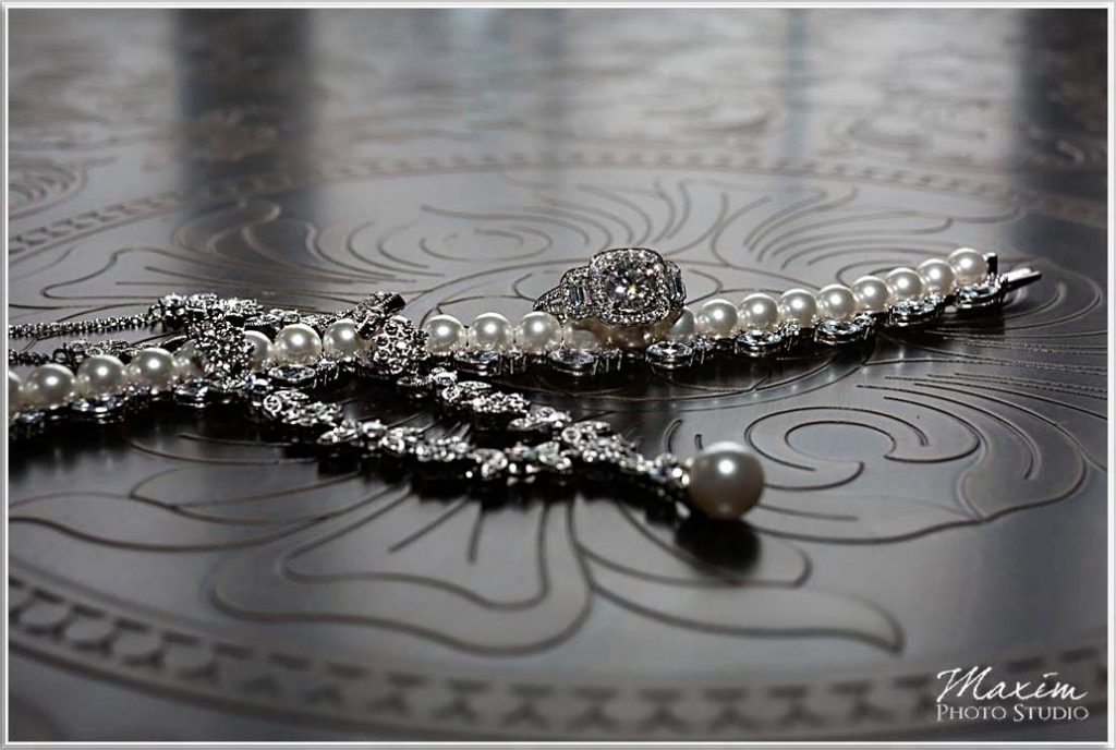 Four Bridges Country Club wedding jewelry
