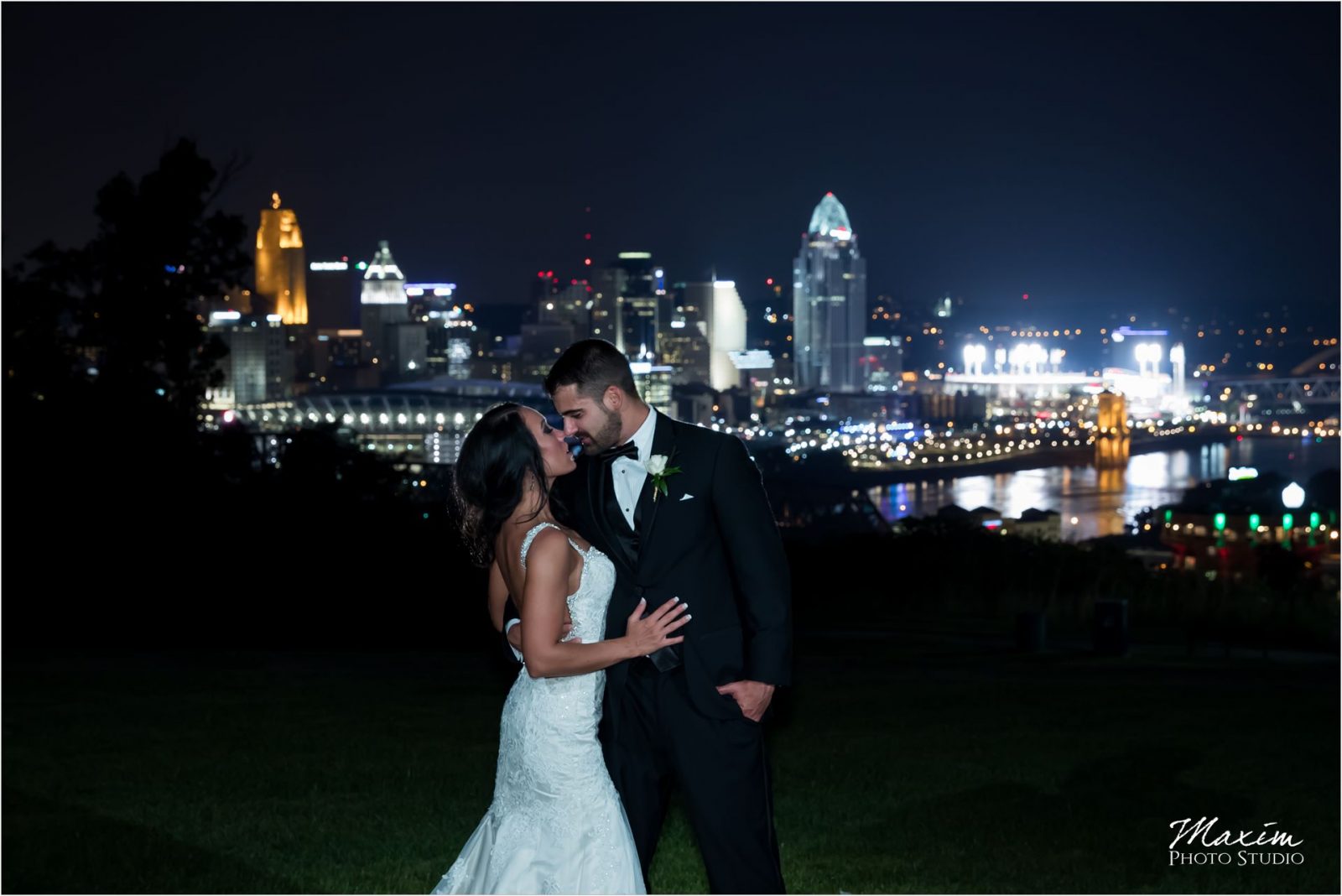 Drees Pavilion Covington Kentucky Cincinnati Night picture