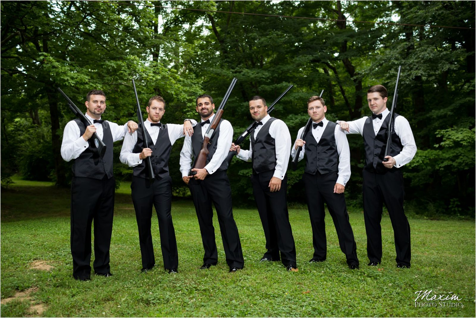 Drees Pavilion Cincinnati Wedding Photography Groomsmen