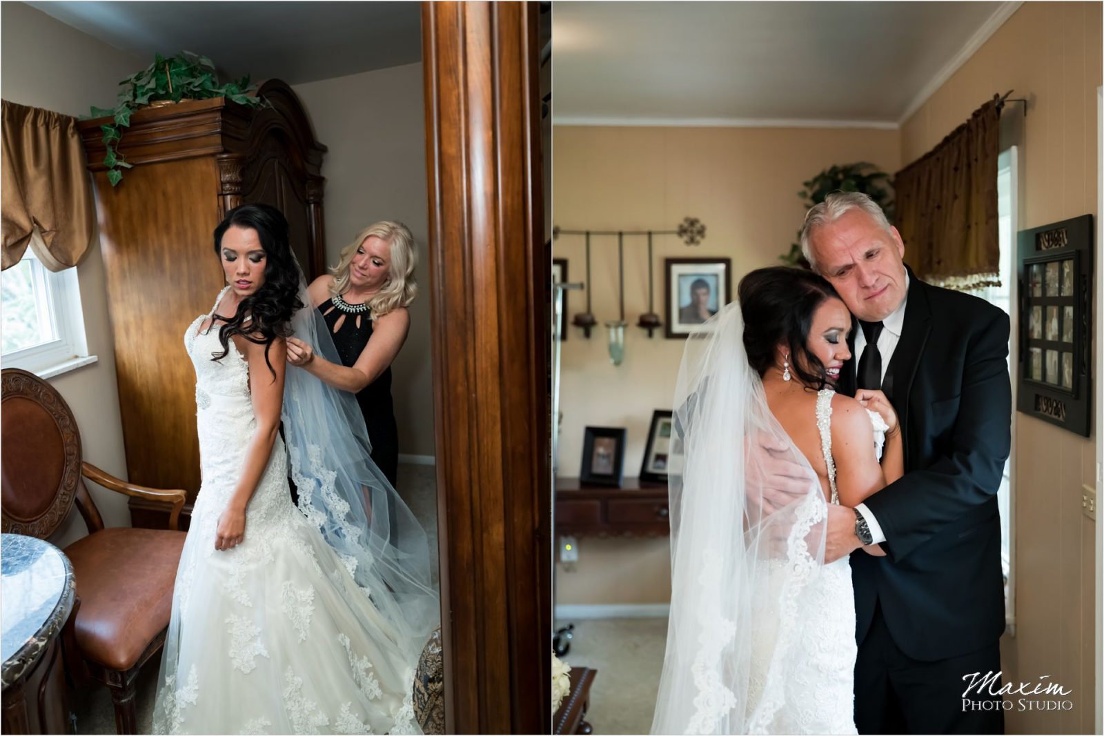 Drees Pavilion Cincinnati Wedding Photography Bride preparations