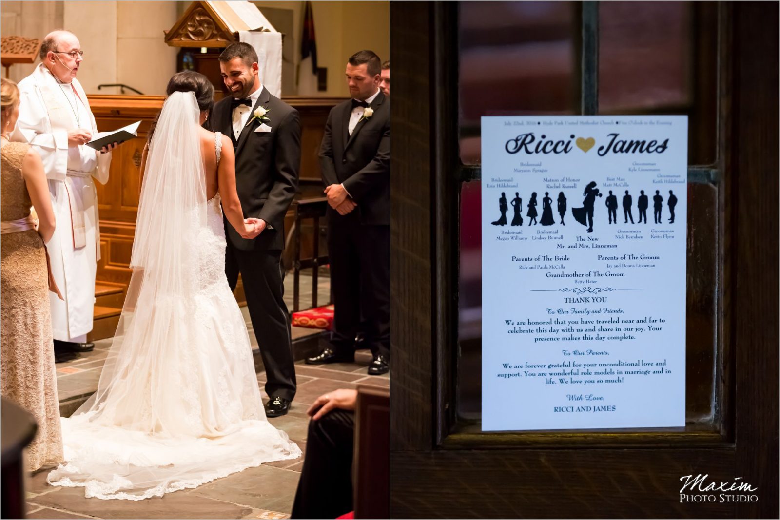 Hyde Park Community United Methodist Church Wedding Ceremony