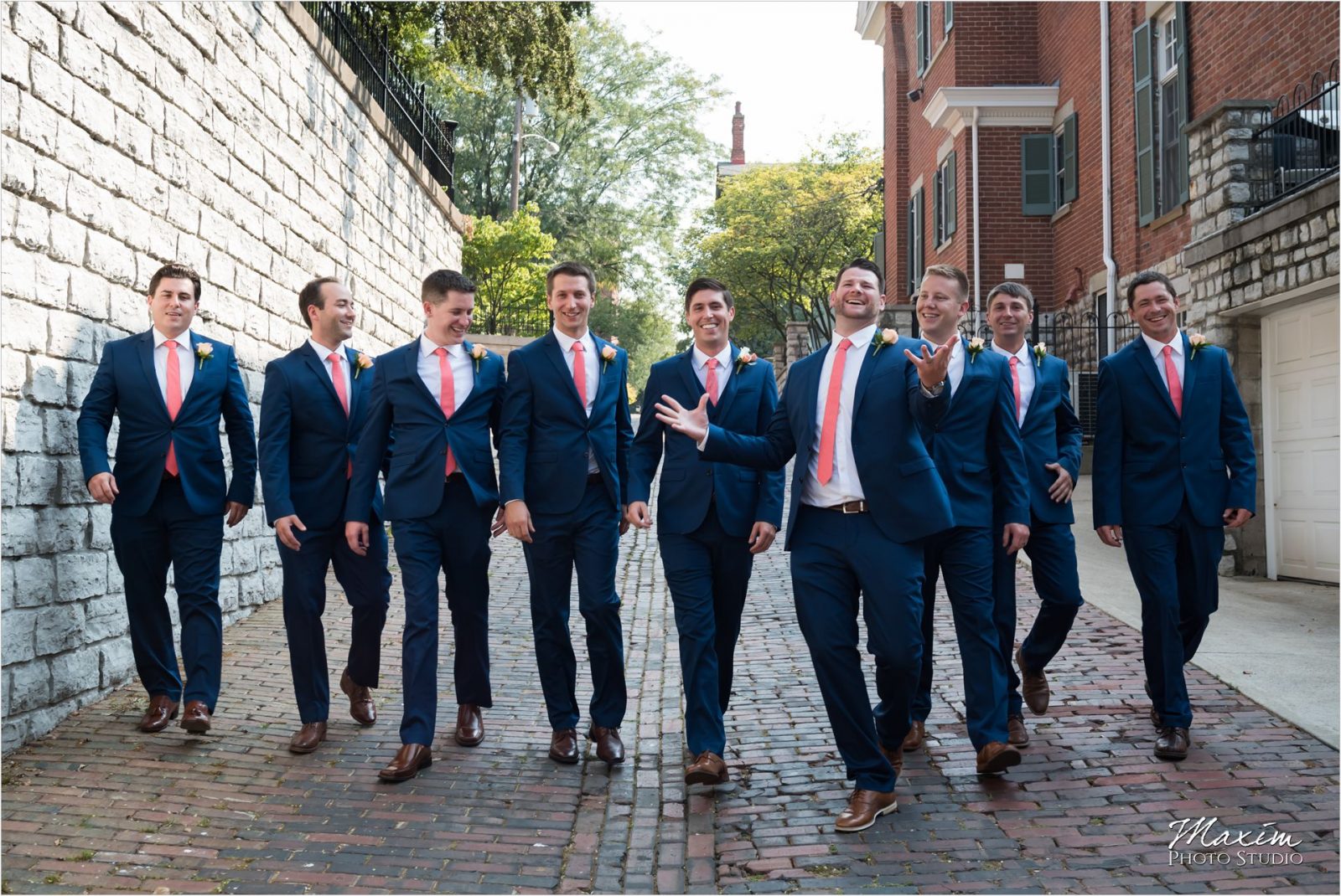 Newport Syndicate Cincinnati Wedding Groomsmen