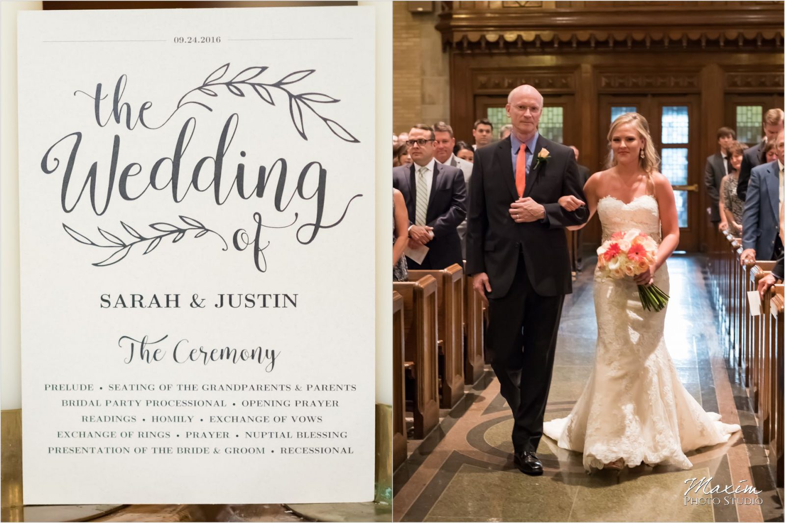 Holy Spirit Church Cincinnati Wedding Ceremony