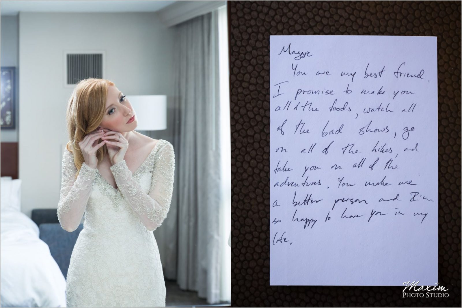 Cincinnati Wedding Photographers Art Museum Westin bride groom preparations