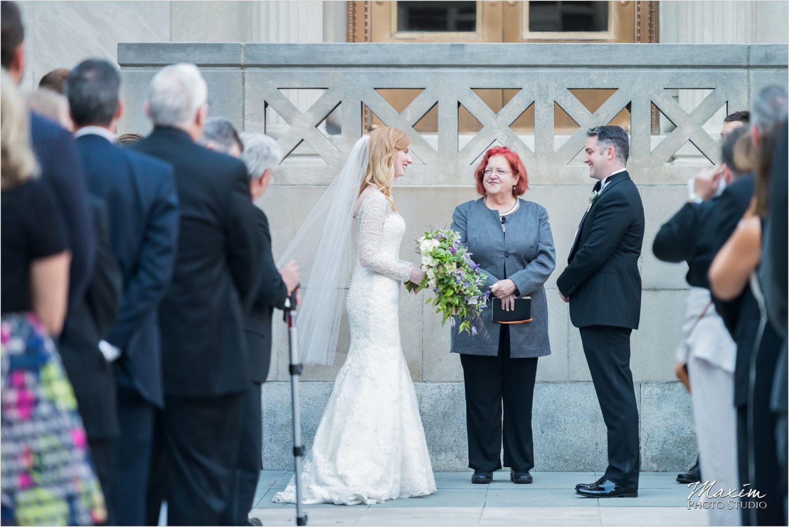 Cincinnati Wedding Photographers Art Museum ceremony