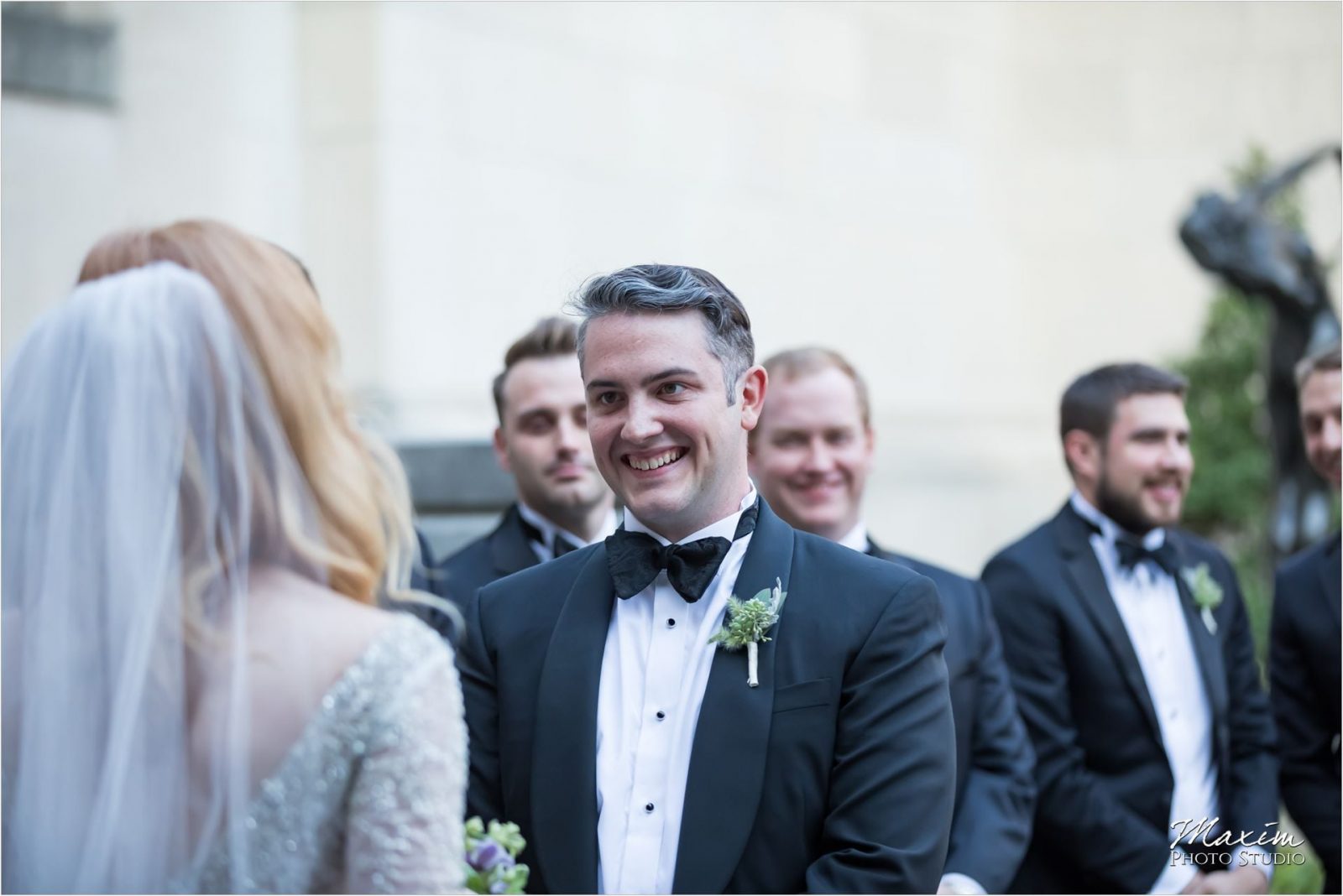 Cincinnati Wedding Photographers Art Museum ceremony