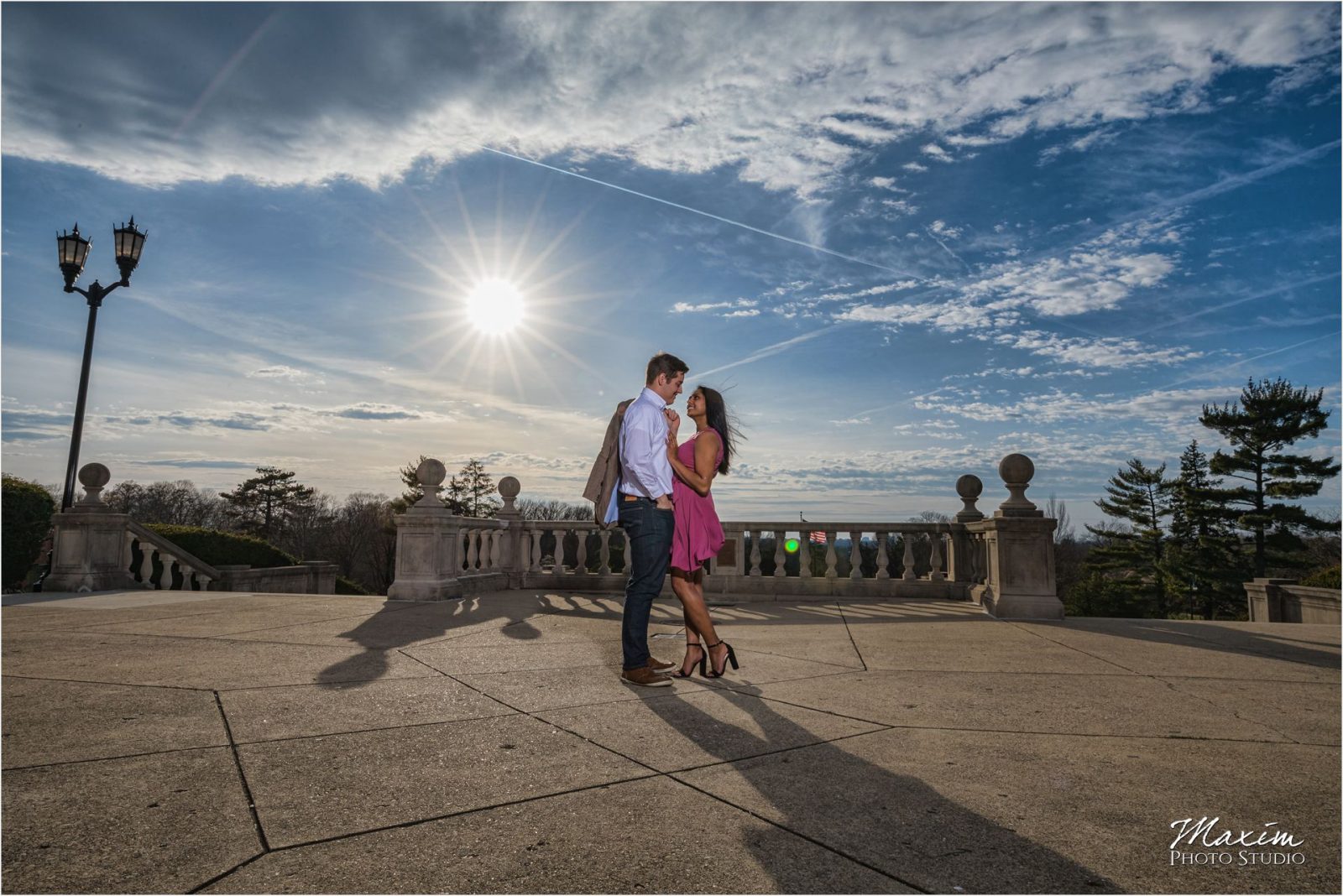 Cincinnati Wedding Photographers Ault Park Pavilion Engagement