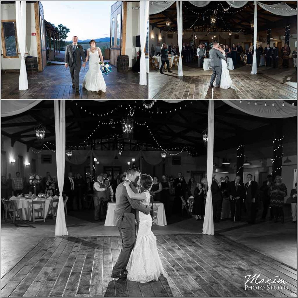 White Oaks Georgia wedding reception dance