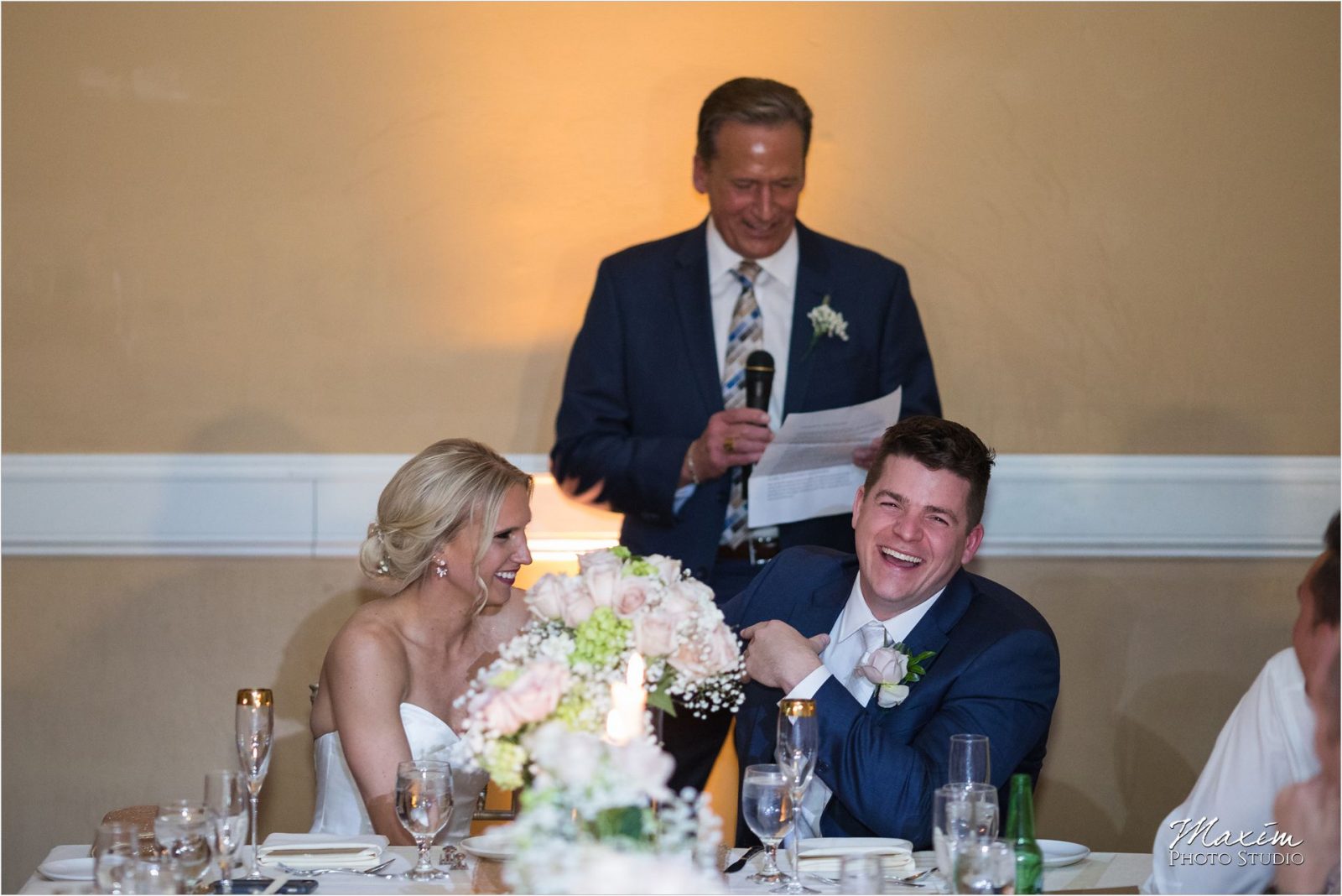 The Phoenix Cincinnati Wedding Reception Toasts