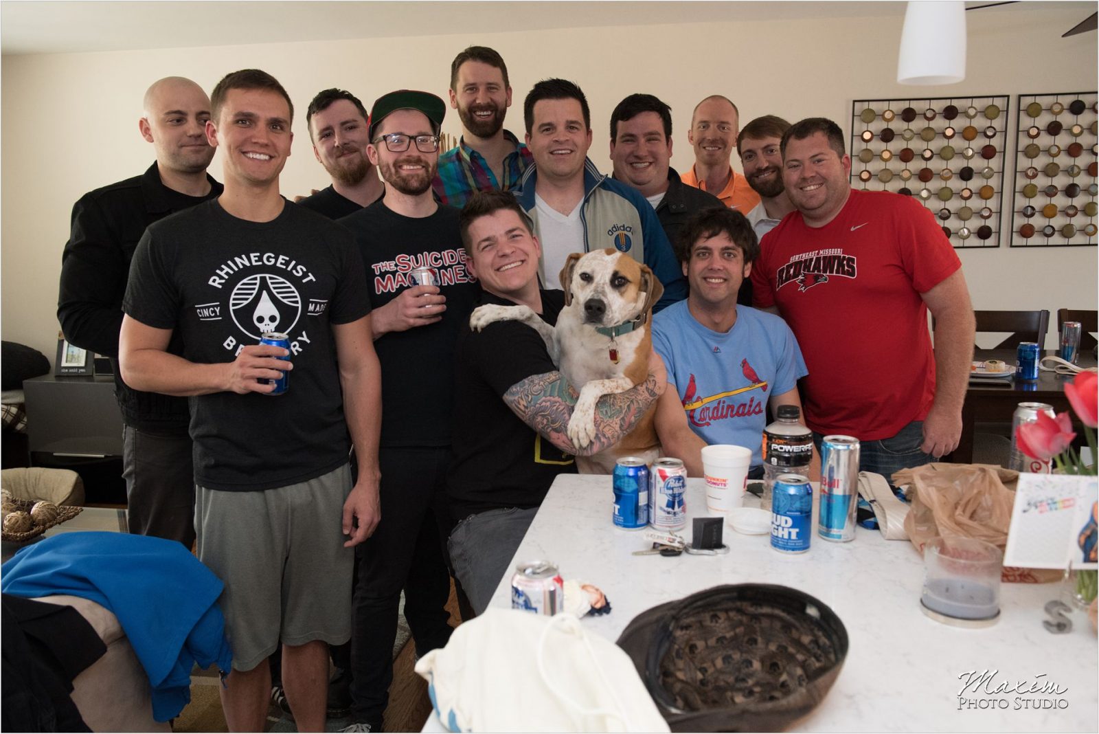 Phoenix Cincinnati Wedding groom preparations