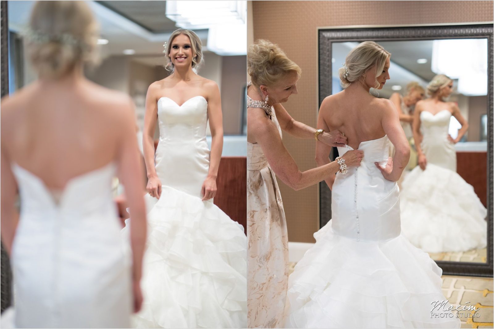 Phoenix Cincinnati Wedding bride Preparations