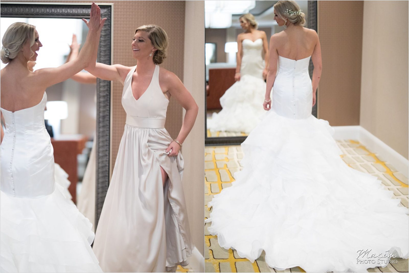Phoenix Cincinnati Wedding bride Preparations