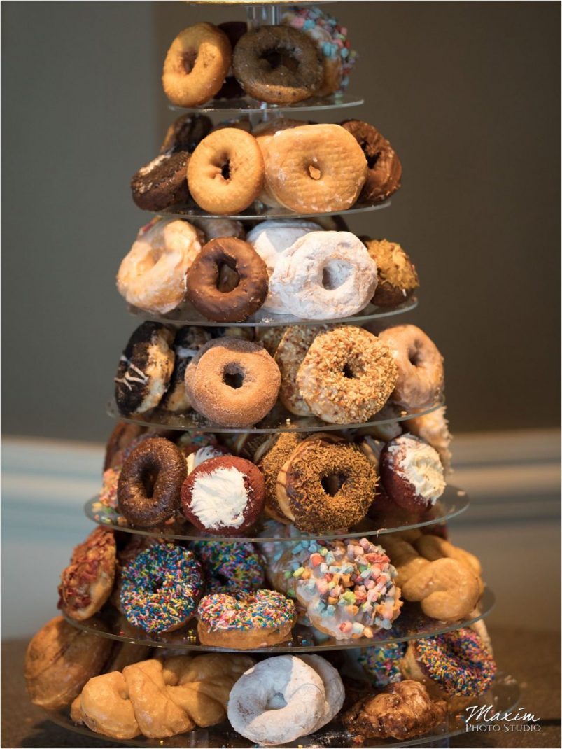 Holtmans's Donuts Drees Pavilion Wedding Reception