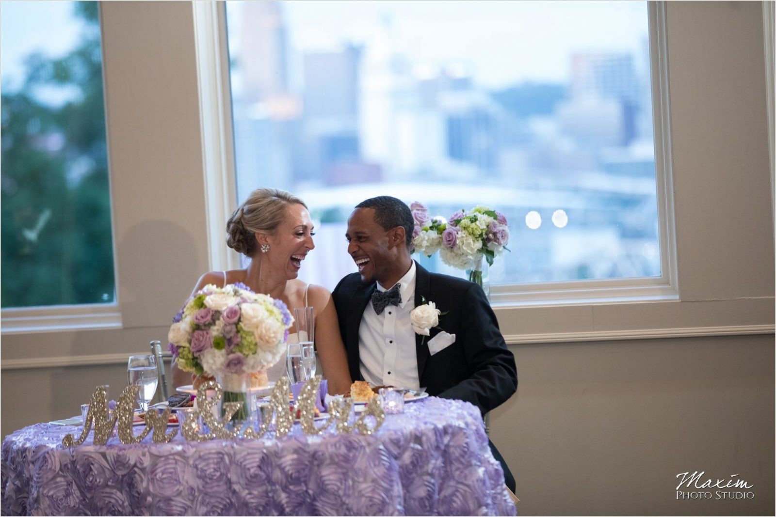 Cincinnati Wedding Photographers Drees Pavilion Wedding Recepiton toasts