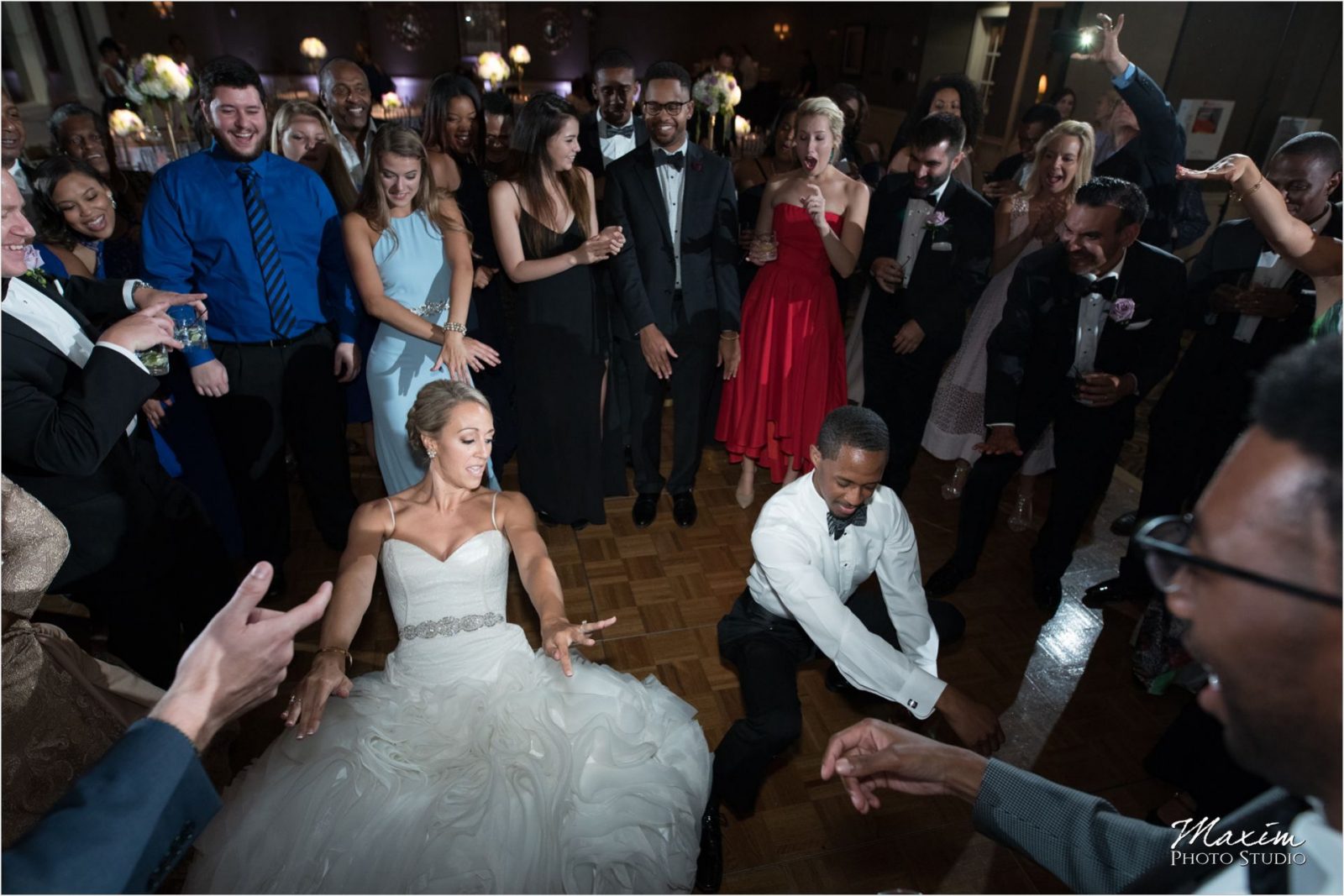 Cincinnati Wedding Photography Drees Pavilion Wedding Reception Dance