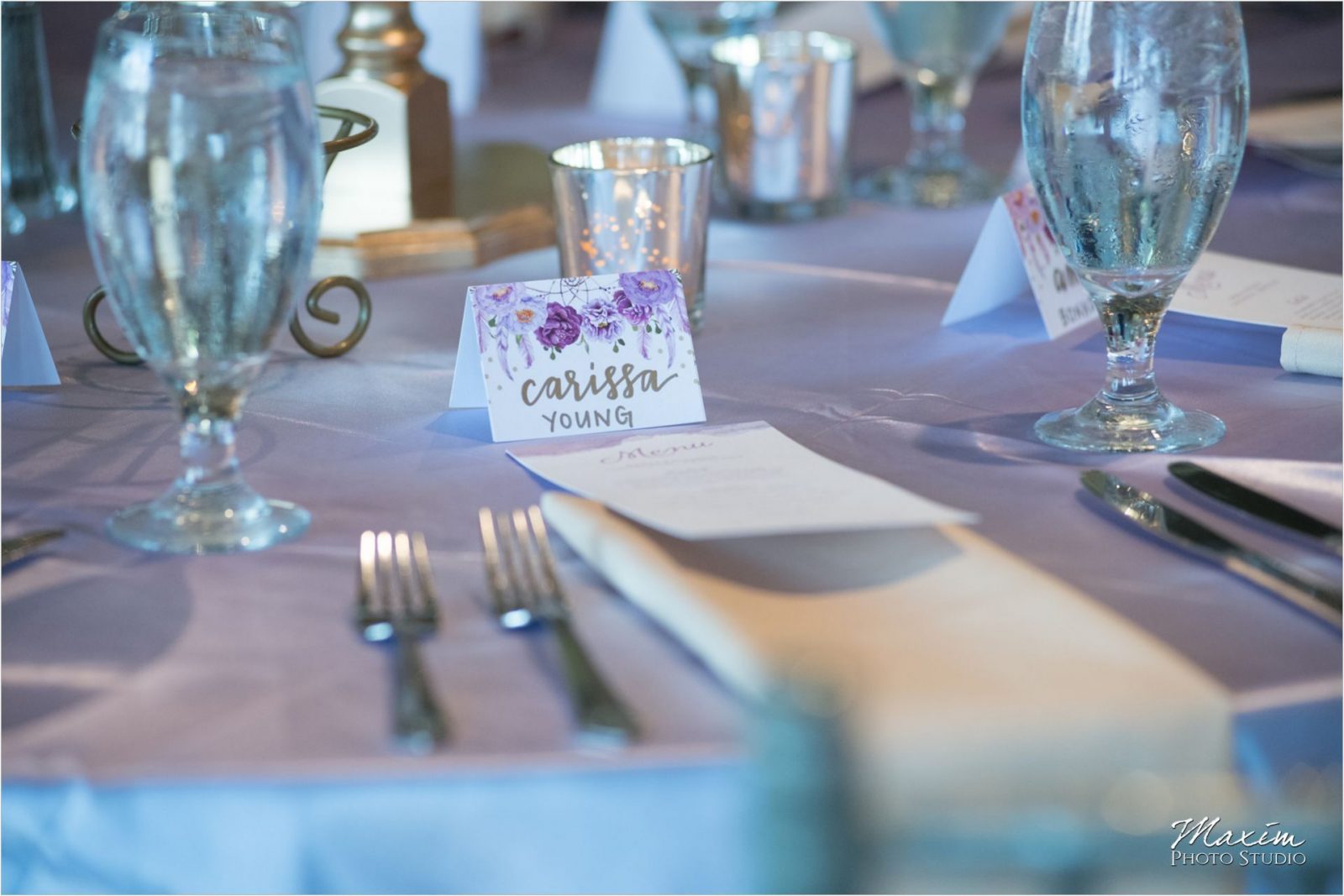 Drees Pavilion Wedding Reception details