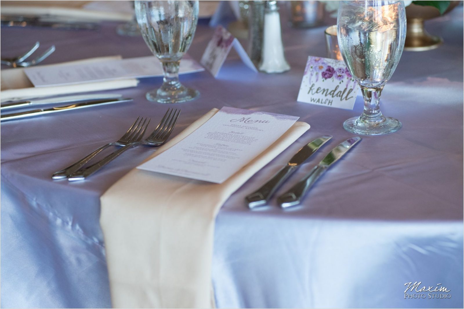 McHale's Catering Drees Pavilion Wedding Reception details