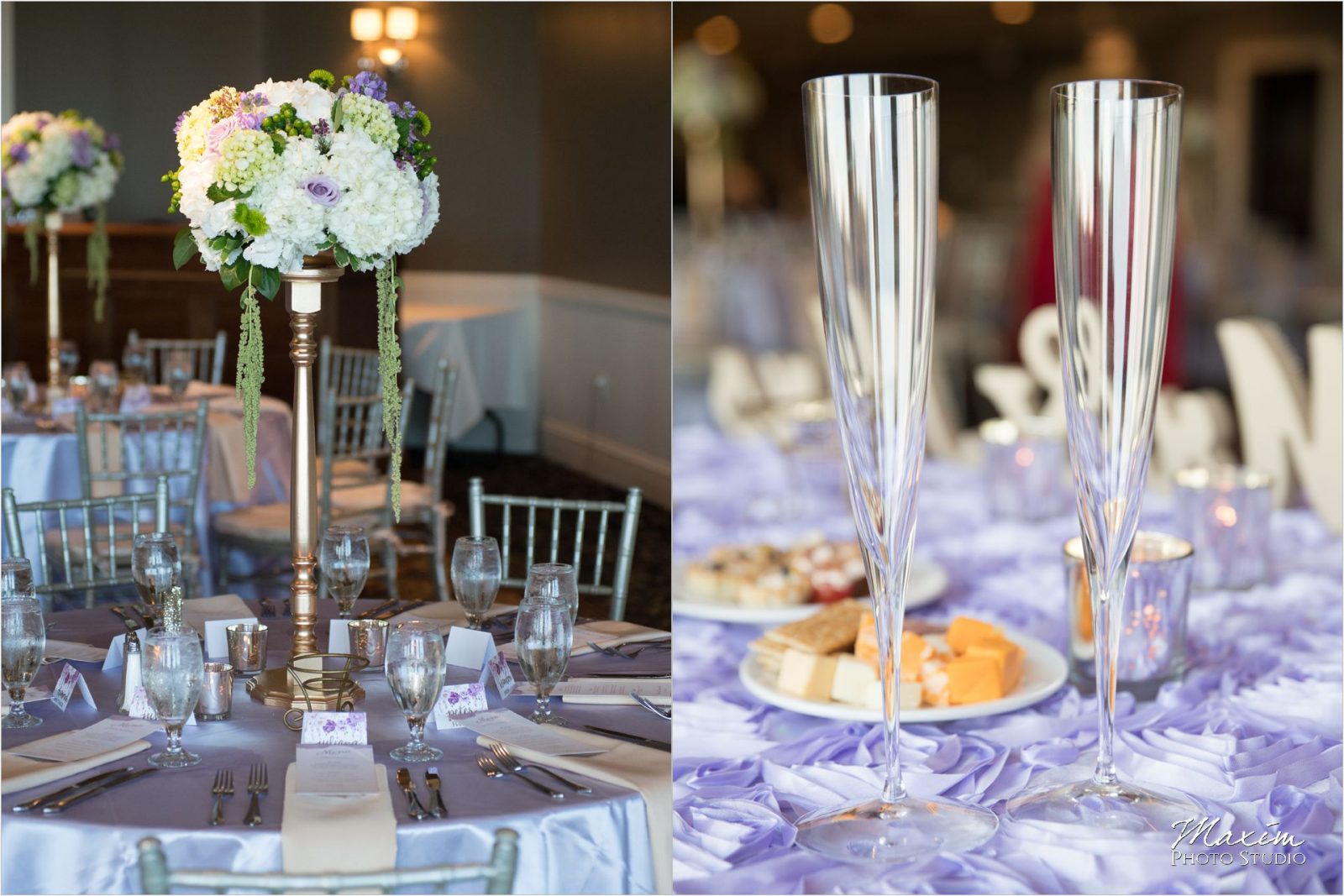 McHale's Catering Drees Pavilion Wedding Reception details