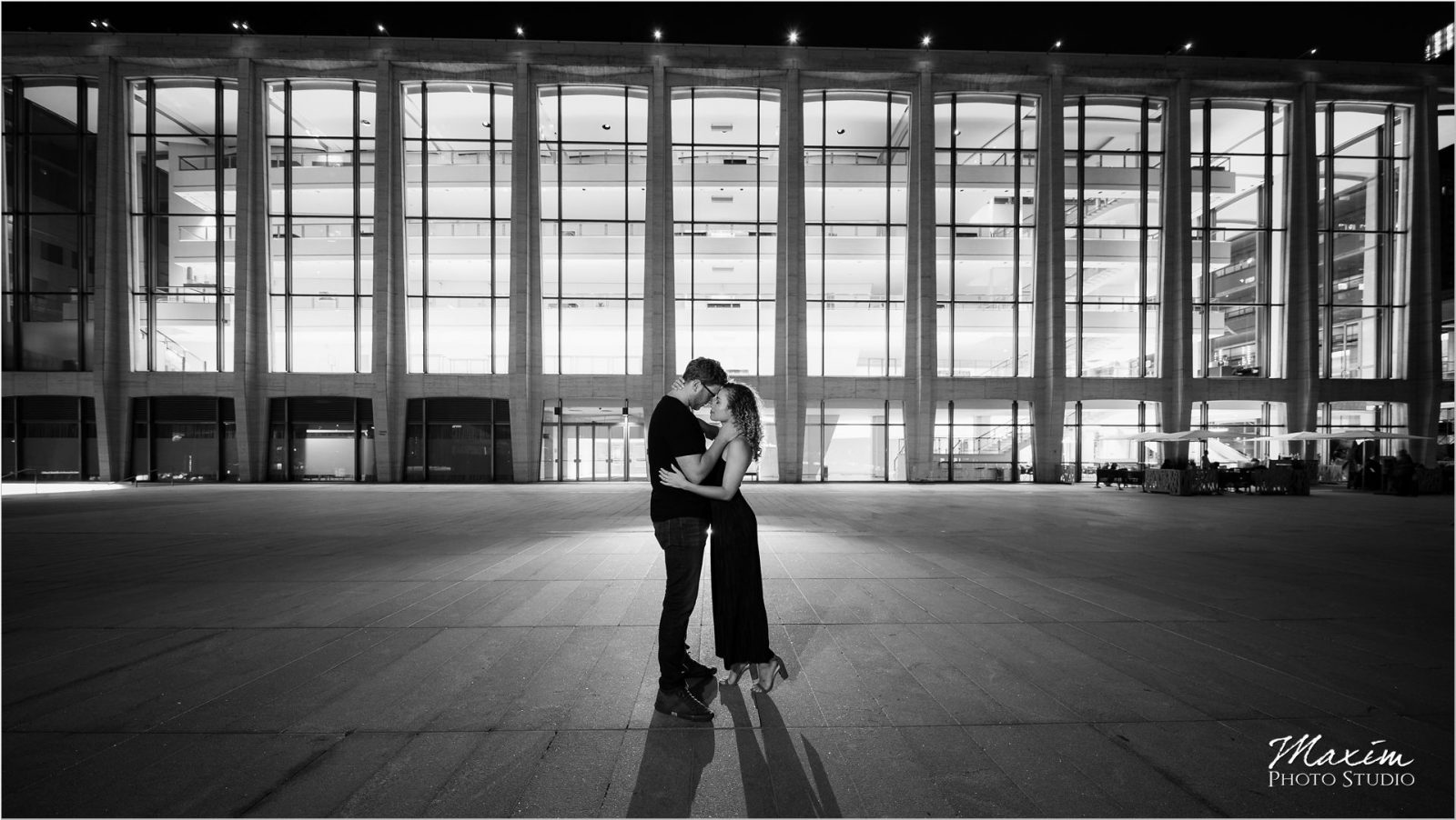 Lincoln Center NYC night engagement