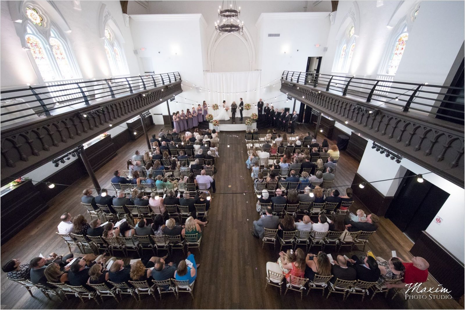 The Transept Cincinnati Wedding Ceremony