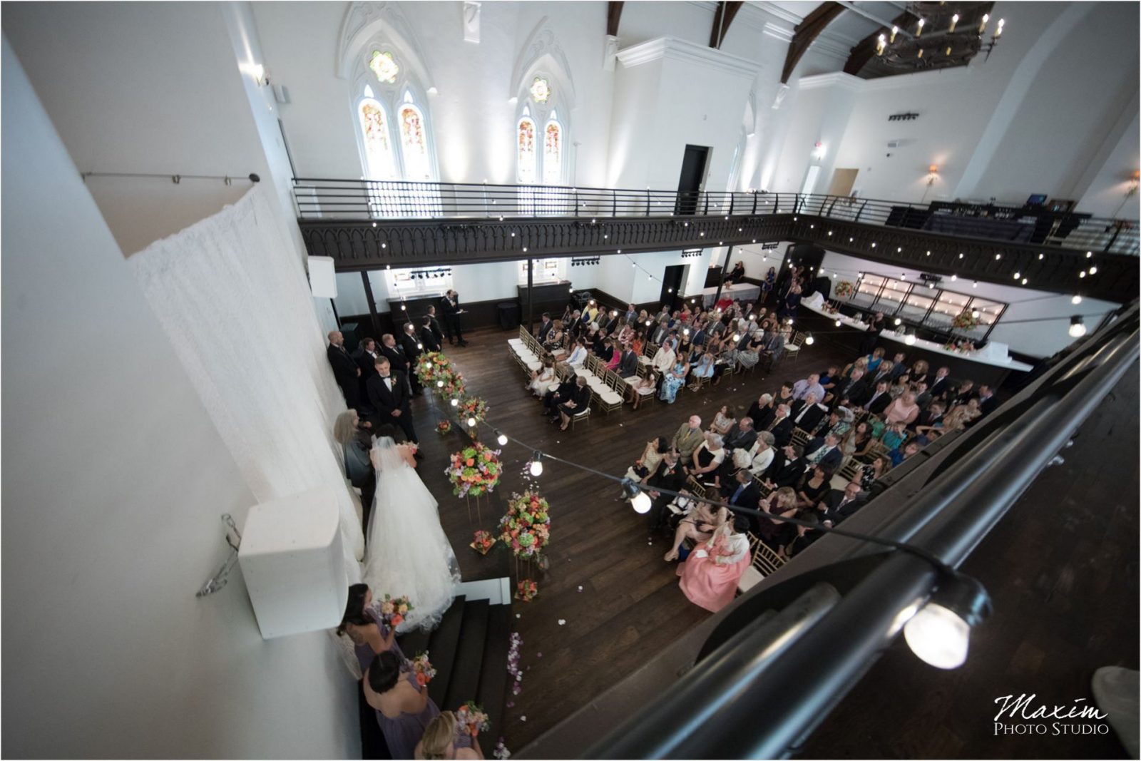 The Transept Cincinnati Wedding Ceremony