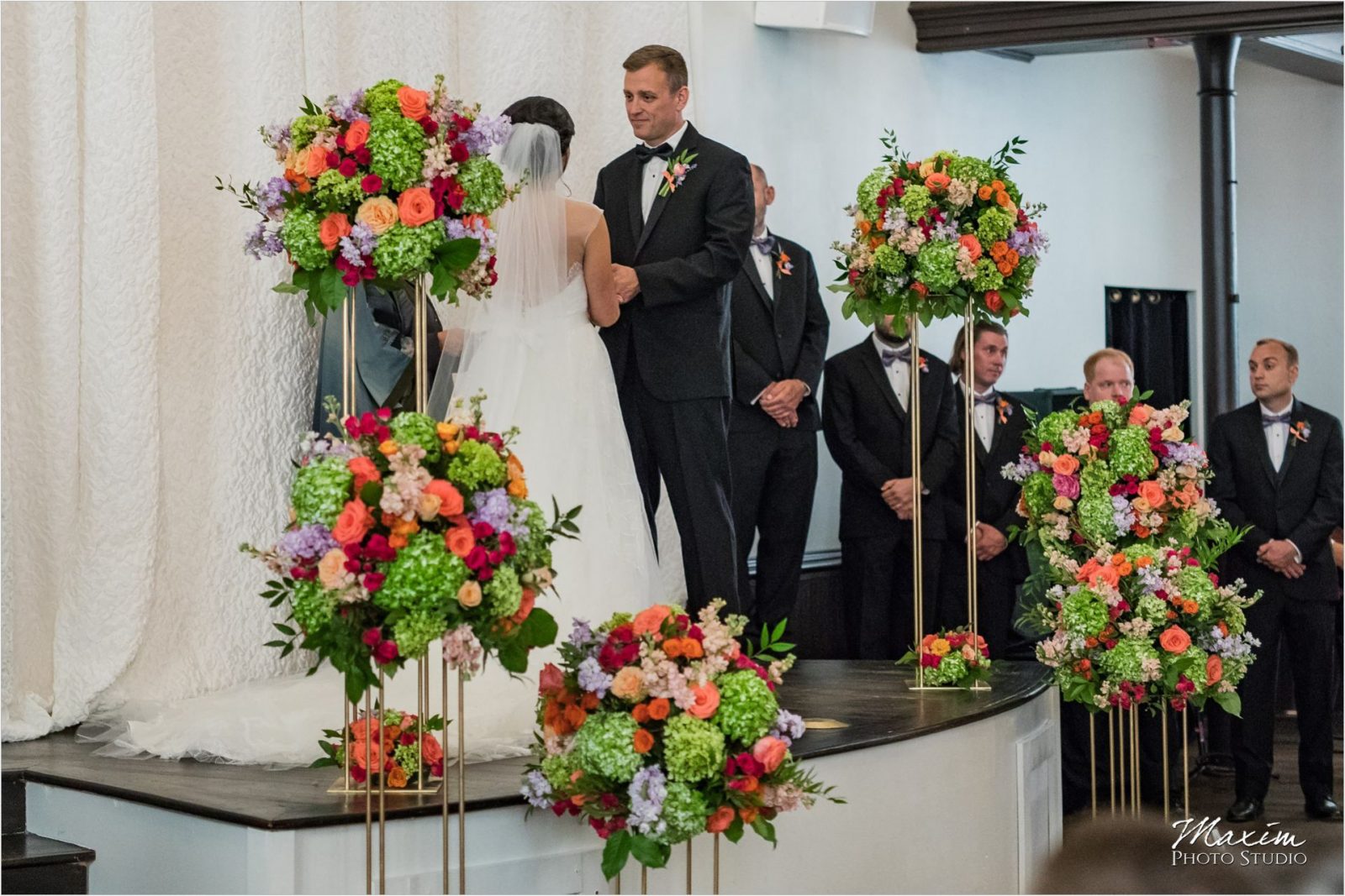 The Transept Cincinnati Wedding Ceremony