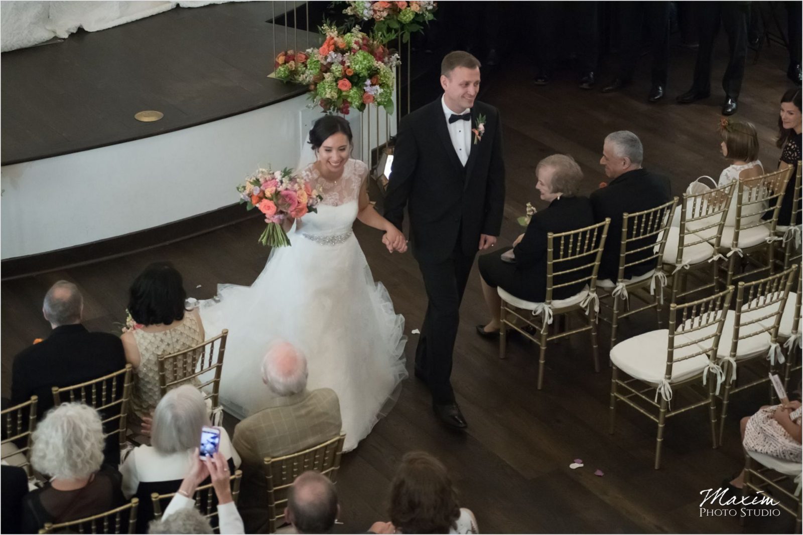 The Transept Cincinnati Wedding Ceremony