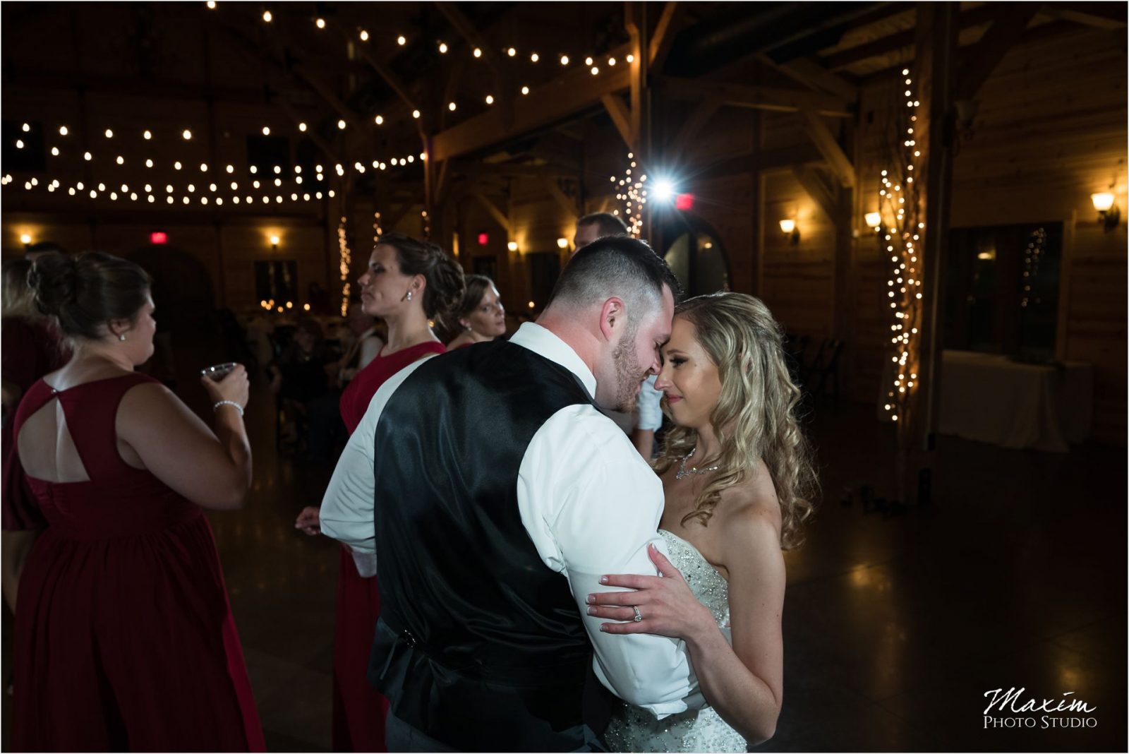 Rolling Meadows Ranch Bride Groom wedding reception dancing