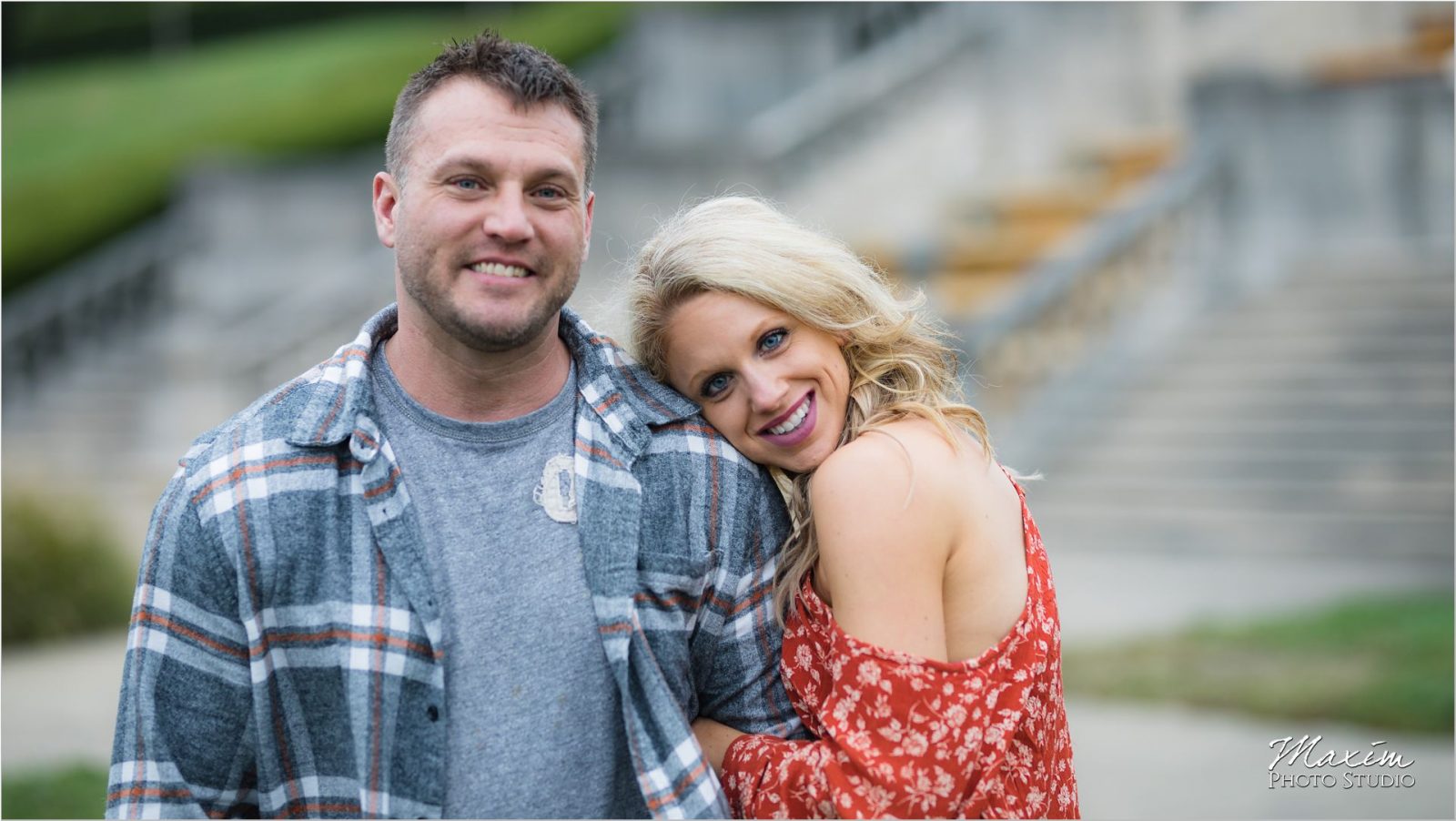 Ault Park Cincinnati Fall Engagement