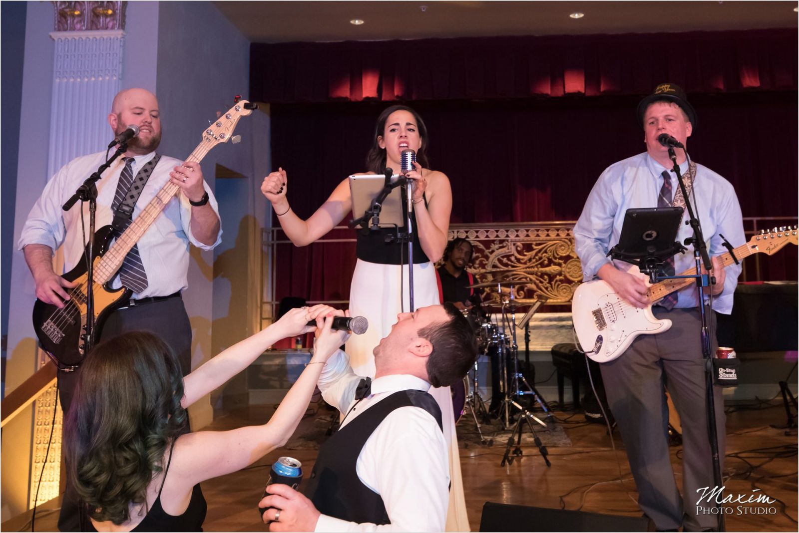 The Touchables Band Cincinnati Music Hall Wedding