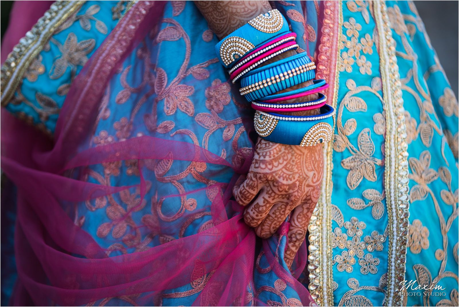 Hindu Wedding Reception Country Club of the North