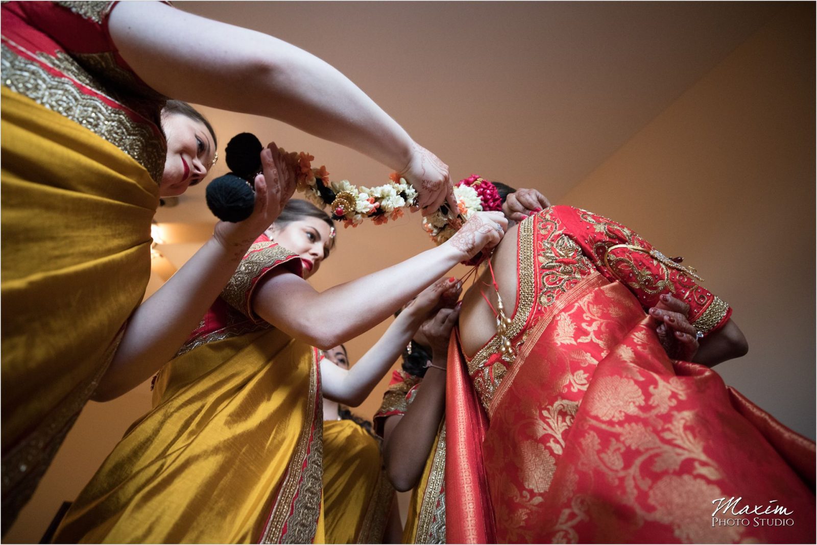 Hindu Wedding Ceremony Hindu Temple Dayton
