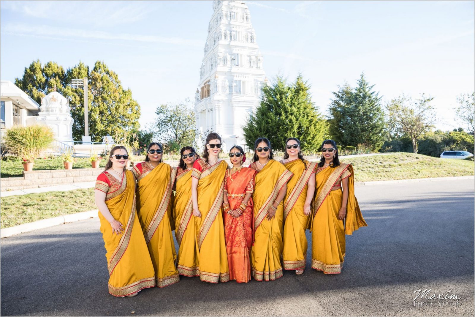 Hindu Wedding Ceremony Hindu Temple Dayton Bridesmaids
