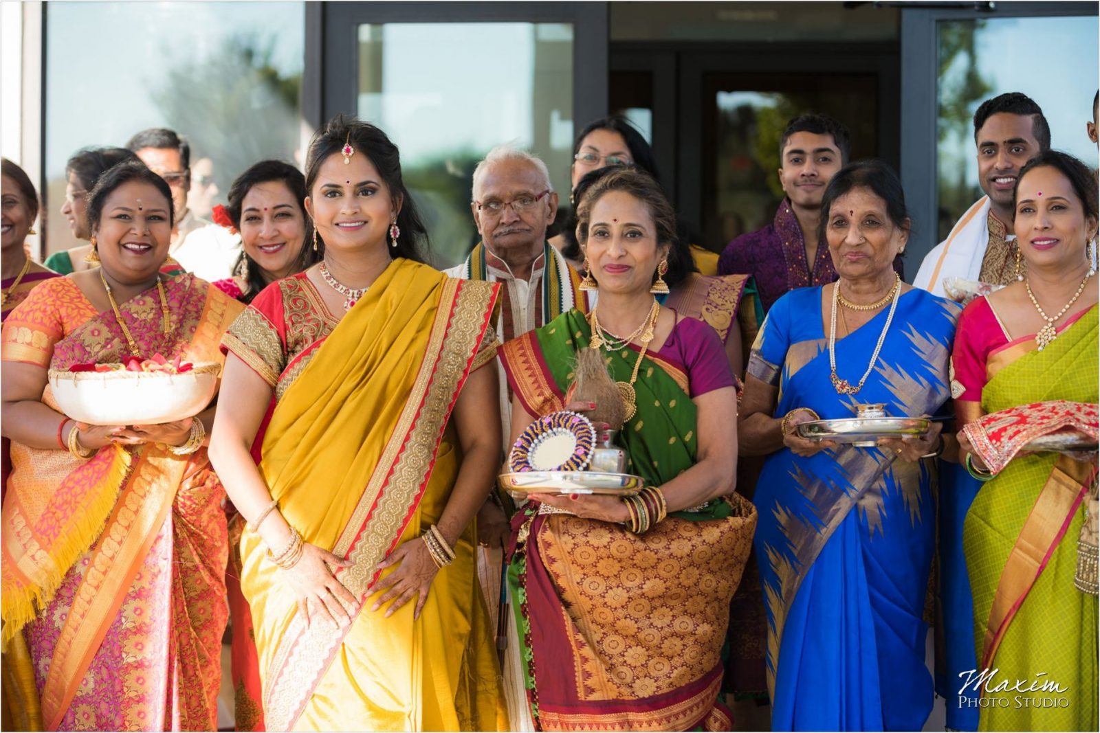 Hindu Wedding Ceremony Hindu Temple Dayton Bridesmaids