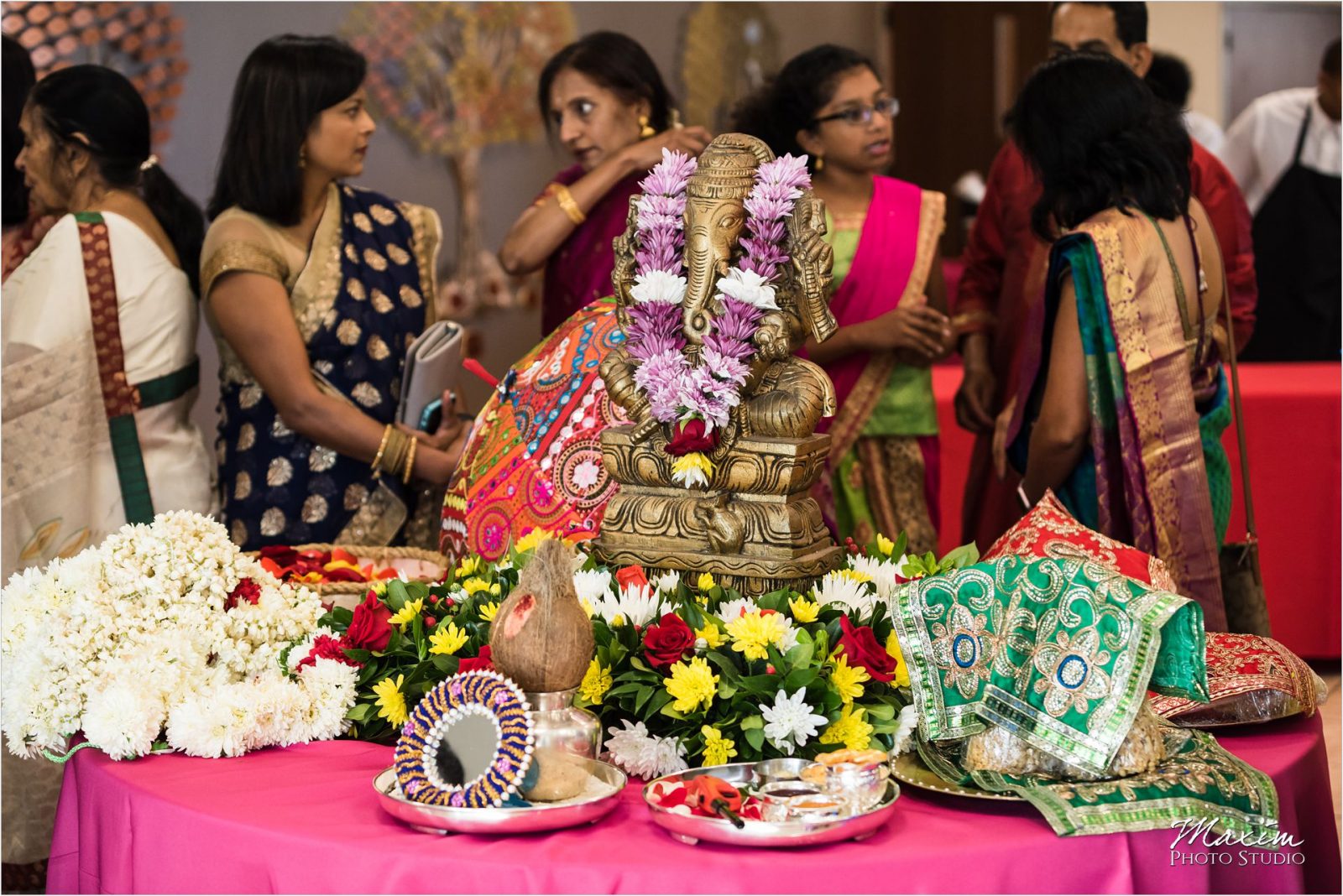 Hindu Wedding Ceremony Hindu Temple Dayton