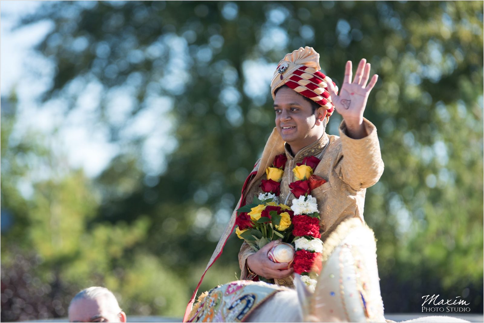 Baraat Hindu Wedding Ceremony Hindu Temple Dayton