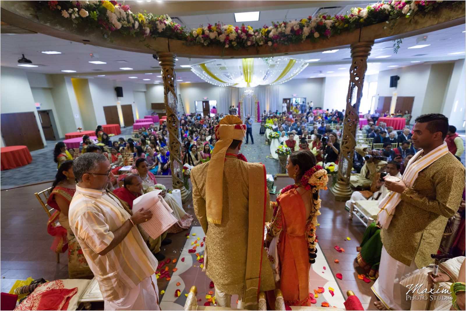 Baraat Hindu Wedding Ceremony Hindu Temple Dayton