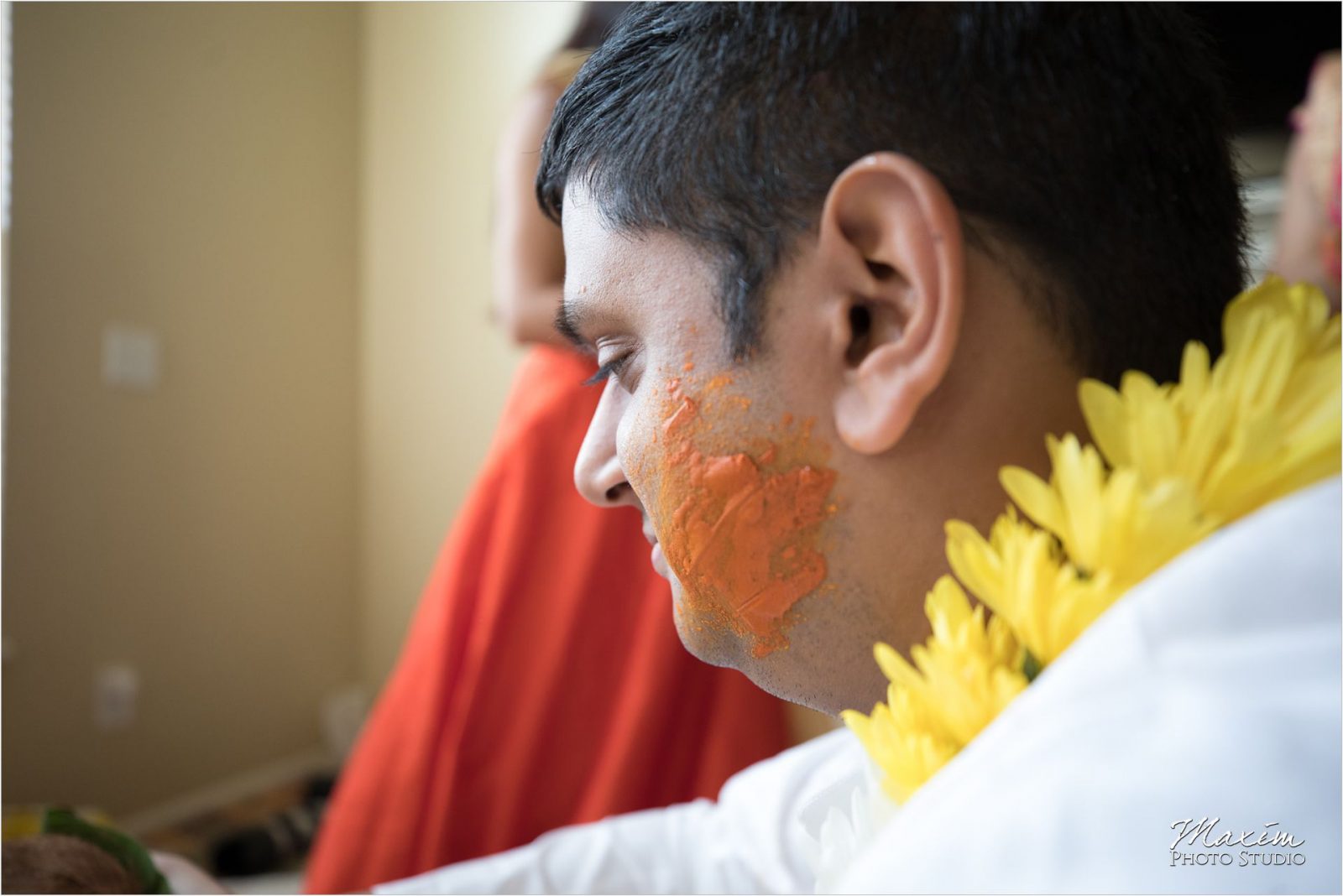 Haldi Ceremony Hindu Wedding Groom