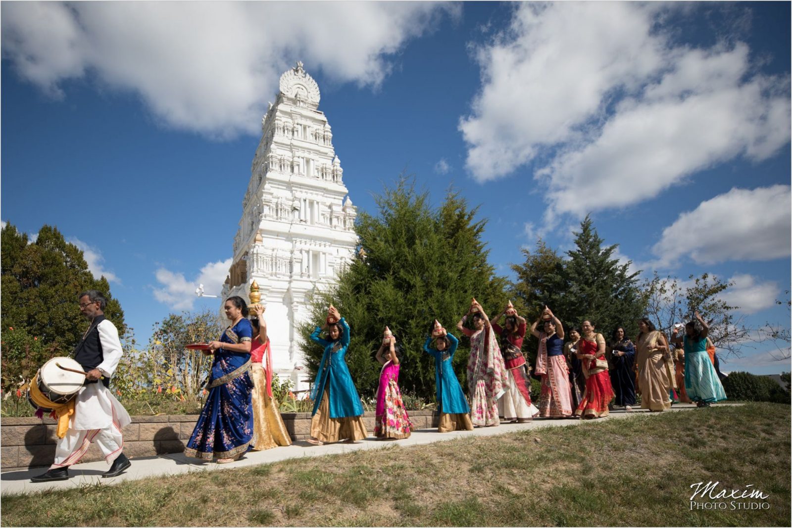 Hindu Temple Dayton Gujarati Kannadiga wedding custom photography